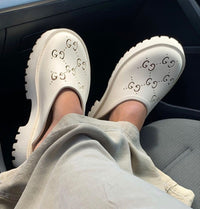 Platform Slide Sandals