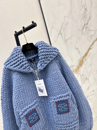 26S Knit Zipped Cardigan