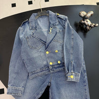 Logo Denim Set