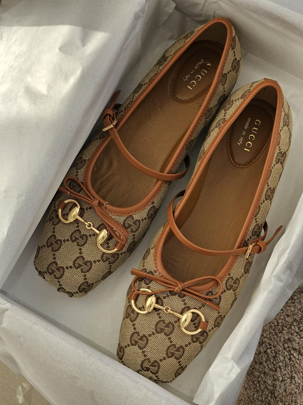 Horsebit Mary Jane Flats