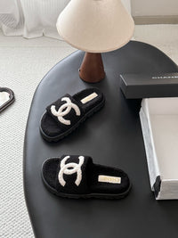 26K Plush Slide Sandals