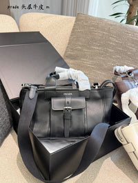 Buckle Leather Bag