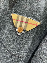 Vintage Check Collar Cardigan