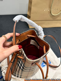 Check Bucket Bag