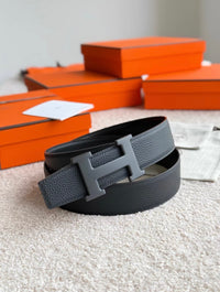 Constance H Belt Buckle & Reversible Leather Strap 38mm