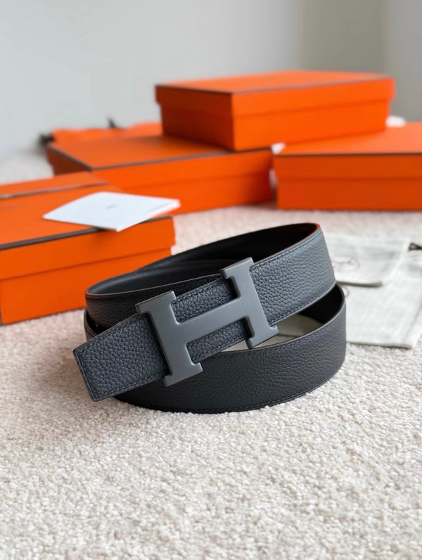 Constance H Belt Buckle & Reversible Leather Strap 38mm