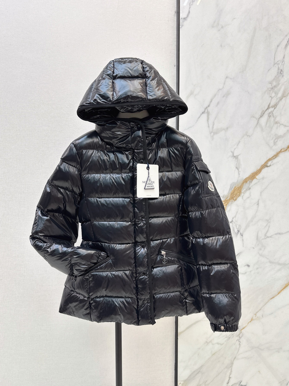 26S Hooded Short Down Jacket