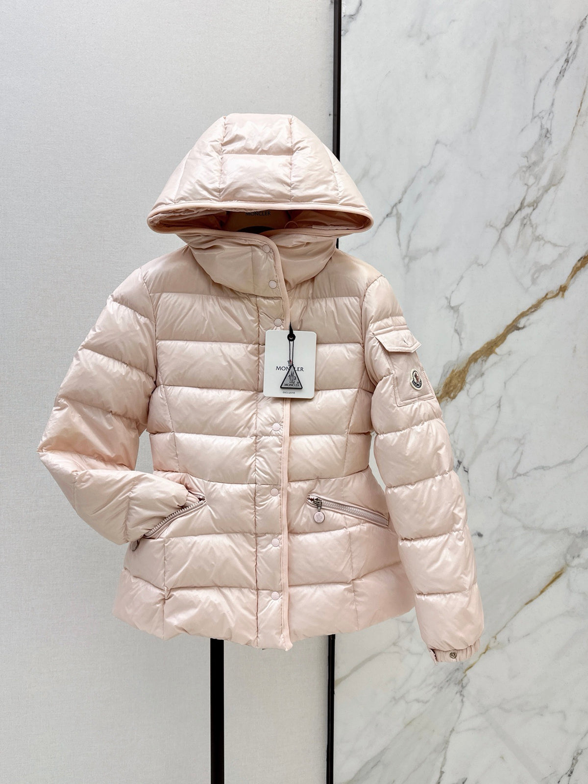 26S Hooded Short Down Jacket