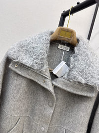 26S Shearling Trimmed Jacket