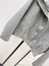 26S Shearling Trimmed Jacket
