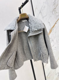 26S Shearling Trimmed Jacket