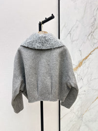 26S Shearling Trimmed Jacket