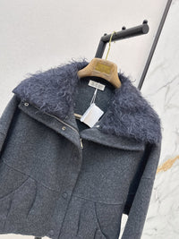 26S Shearling Trimmed Jacket