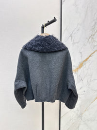 26S Shearling Trimmed Jacket