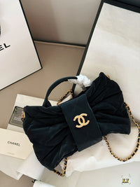 25K Velvet Bow Bag